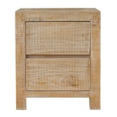 Hawthorne Home Oliver Pine Wood Bedside Table