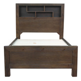 Hawthorne Home Oliver King Single Bookcase Bed Frame