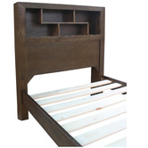 Hawthorne Home Oliver King Single Bookcase Bed Frame