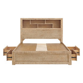Hawthorne Home Oliver Bed Frame with Bookcase &amp; Drawers