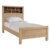 Hawthorne Home Oliver King Single Bookcase Bed Frame