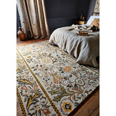 Morris &amp; Co Linen Wilhelmina Hand-Tufted Wool Rug