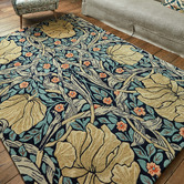 Morris &amp; Co Pimpernel Hand-Tufted Pure New Wool Rug