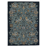 Morris &amp; Co Blue Bird Hand-Tufted Pure New Wool Rug