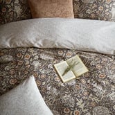 Morris &amp; Co Double Bough Cotton Percale Quilt Cover Set