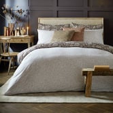 Morris &amp; Co Double Bough Cotton Percale Quilt Cover Set