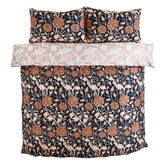 Morris &amp; Co Wild Tulip Cotton Percale Quilt Cover Set