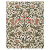 Morris &amp; Co Hyacinth Jacquard-Woven Wool-Blend Rug