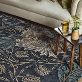Morris &amp; Co Thyme Honeysuckle &amp; Tulip Hand-Tufted Pure New Wool Rug