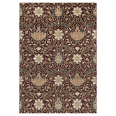 Morris &amp; Co Russet Montreal Hand-Knotted Pure New Wool Rug