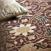 Morris &amp; Co Russet Montreal Hand-Knotted Pure New Wool Rug