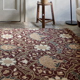 Morris &amp; Co Russet Montreal Hand-Knotted Pure New Wool Rug