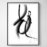 Arthouse Collective Black &amp; White Dreams 2 Printed Wall Art