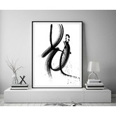 Arthouse Collective Black &amp; White Dreams 2 Printed Wall Art