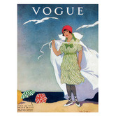 Arthouse Collective Vintage Vogue Summer 1912 Canvas Wall Art