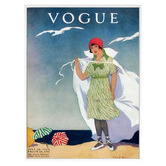Arthouse Collective Vintage Vogue Summer 1912 Canvas Wall Art