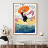 Arthouse Collective Vintage Vogue Summer 1919 Canvas Wall Art