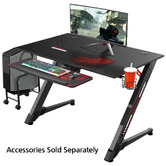 Aerocool Black Eureka Ergonomic Gaming Desk