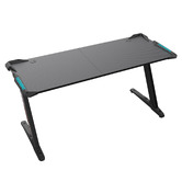 Aerocool Black Eureka Z60 Ergonomic Gaming Desk with RGB LEDs
