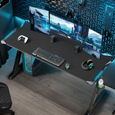 Aerocool Black Eureka Z60 Ergonomic Gaming Desk with RGB LEDs