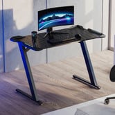 Aerocool Black Eureka Z1-S Ergonomic Gaming Desk