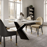 Aerocool Evelyn Slate Extendable Dining Table