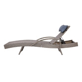 Dwell Home Powell PE Wicker Sun Lounge