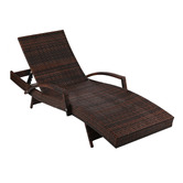 Dwell Home Noa PE Wicker Sun Lounges