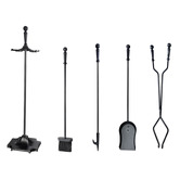 Dwell Home 5 Piece Pietr Fireplace Tool Set