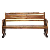 Dwell Home 3 Seater Nelson Fir Wood Outdoor Bench