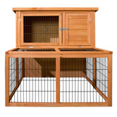 Dwell Home Pooja Chicken Coop &amp; Rabbit Hutch