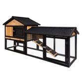 Dwell Home Dixie Chicken Coop &amp; Rabbit Hutch