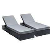 Dwell Home Marcin PE Wicker Sun Lounges