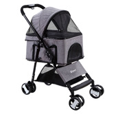 Dwell Home Gunther 4 Wheel Pet Stroller