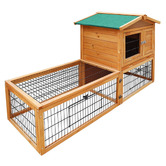 Dwell Home Quinn Chicken Coop &amp; Rabbit Hutch