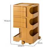 Dwell Home Frida 5 Tier Storage Trolley