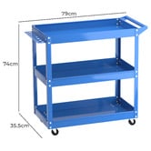 Dwell Home Soren 3 Tier Tool Cart