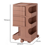 Dwell Home Frida 5 Tier Storage Trolley