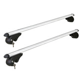 Dwell Home 140cm Silver Ashton Aluminium Car Roof Racks