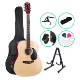 Dwell Home Byrne Acoustic Guitar with Capo