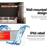Dwell Home Devanti Electric Infrared Strip Heater