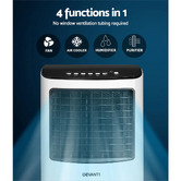 Dwell Home 8L Devanti Portable Evaporative Air Cooler