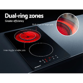 Dwell Home Devanti 2 Burner Ceramic Electric Cooktop