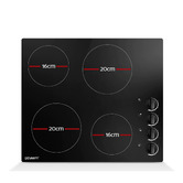 Dwell Home Devanti 4 Burner Ceramic Electric Cooktop