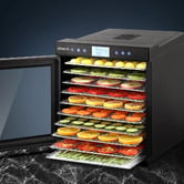 Dwell Home Black Devanti 10 Tray Food Dehydrator