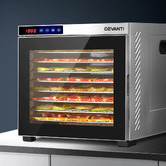 Dwell Home Grey Devanti 10 Tray Food Dehydrator