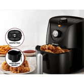 Dwell Home Black Devanti 2.5L Air Fryer
