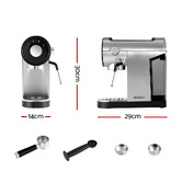 Dwell Home Devanti 0.9L Espresso Maker Coffee Machine