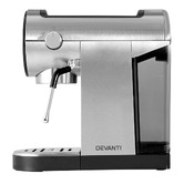 Dwell Home Silver Devanti 0.9L Espresso Maker Coffee Machine