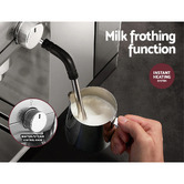 Dwell Home Silver Devanti 0.9L Espresso Maker Coffee Machine